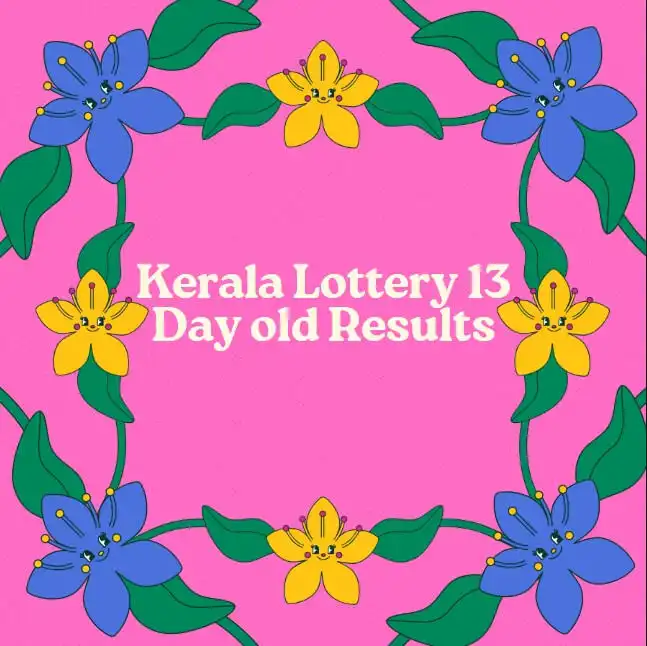 Kerala Lottery Result 13 days old Feature Image with Kerala colourful design