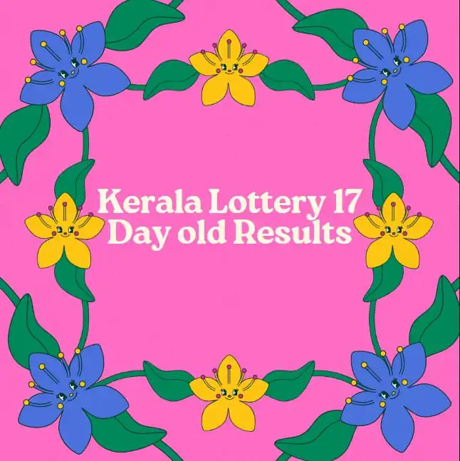 Kerala Lottery Result 17 days old Feature Image with Kerala colourful design